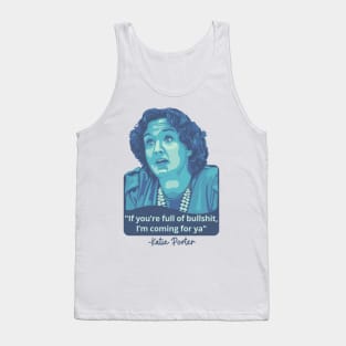 Katie Porter Portrait and Quote Tank Top